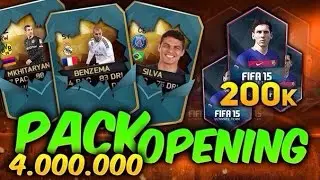 FIFA 15  | PACK OPENING | Открытие паков #7 + Много информ карточек