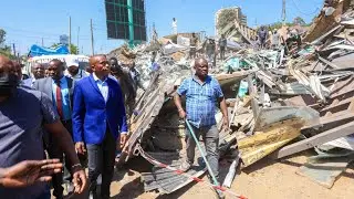 KIAMBU GOVERNOR&rsquo;S BUSINESSES DEMOLISHED AT NYAYO, ALLEGES POLITICAL PLOT