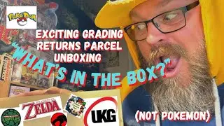 🔥 VINTAGE ACTION FIGURE & GAMES UNBOXING - POKEDOM - UKG GRADING RETURNS - UNBOXING MYSTERY BOX 🔥