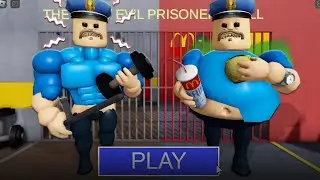 Fat vs strong prison run (obby)