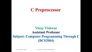 C Preprocessor