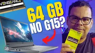 Como instalar 64 GB de memoria no Dell G15