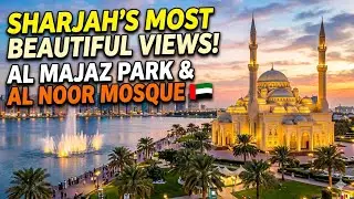 Mohsin Kamal Vlogs live from sharjah al majaz Park beautiful views
