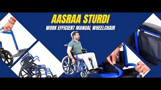 AASRAA Sturdi AR803E Manual Wheelchair | Features, Unboxing & Daily Use | Best Wheelchair in India