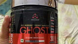 Unboxing One Science Ghost Preworkout