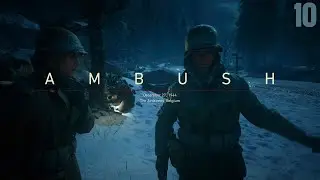 Ardennes Forest Ambush | Call Of Duty WWII (2017)| Realism| RTX 3080 | 4K Ultra