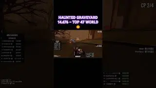 TOP 47 WORLD 😱 Haunted Graveyard &ndash; 14.676 | Trackmania Weekly Shorts Week 46
