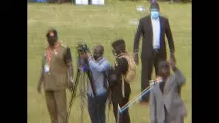 speaker Jacob oulanya addresses mourners at major general paul Lokech funeral