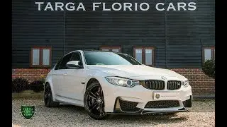 BMW M3 3.0 4dr DCT Automatic Finished in Alpine White
