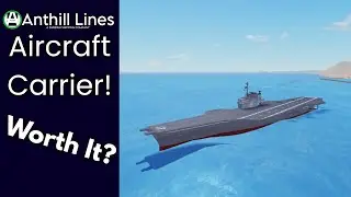 I Bought the Midway Class Carrier! Shipping Lanes Roblox