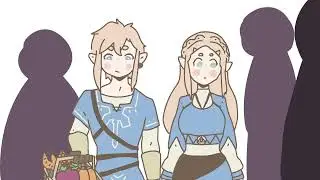 Zelink, BOTW buying groceries...