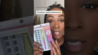 OMG Glueless Lash extensions 🤯