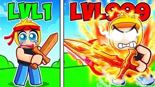 I Went From NOOB to PRO WARRIOR in Roblox Sword League!
