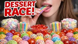 ASMR MUKBANG 🍰🍫 stuffed grape leaves & chocolate cake #asmr #mukbang