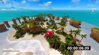 Crab Champions WR - Lobby Parkour Speedrun in 11.40 (No crown)