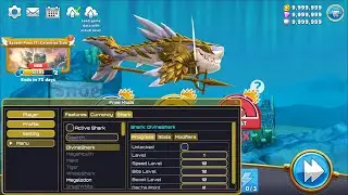 HUNGRY SHARK WORLD MOD MENU - V7.3.2