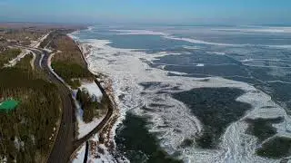 Lake superior Ice