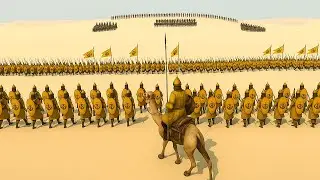 Epic Battle 1100 Aserai VS 1100 Vlandian Elite Army | Mount & Blade 2 Tactics