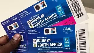 JSCA Ranchi Stadium TICKET for FREE😂Available.Matchday Boxoffice will open till 3PM. Pickup open Now