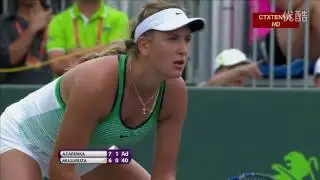 Azarenka VS Muguruza Highlight 2016