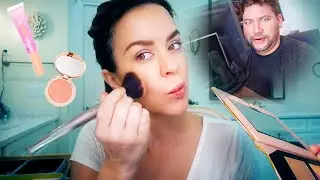COLOR BLIND HUSBAND DOES MY MAKEUP VOICE OVER!!
