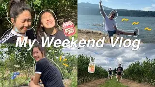 My Weekend Vlog | Hood River, cherries, blueberries, raspberries, longboard 🛹🎆