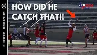 Unbelievable Interception! Jump Nation Vs Lake Travis HS at the Texas Elite 7on7 Winter Classic.