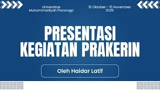 Presentasi PRAKERIN 2025