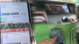 Mahindra bolero sle pick up problem dtc  P1138 dtc  pedal stock error solve