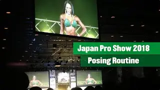 Breena Martinez - Japan Pro Show 2018 - Posing Routine