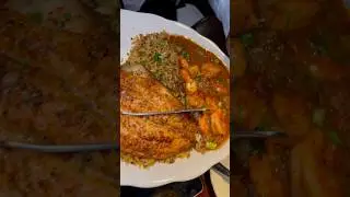 What we ate at Pappadeaux Seafood Kitchen Restaurant🍹🍛#pappadeaux #seafood #cajun #beansandrice
