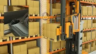 Schmalgangstapler (Man-Up) MX-X &ndash; Ausschubsperre