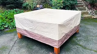 Veranda Patio Table Cover Review 🌦️ 60&rdquo; Water Resistant Outdoor Protection