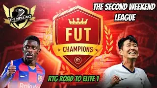LIVE FUT CHAMPIONS 2ND WEEKEND LEAGUE RTG RTE1 FIFA 21 ULTIMATE TEAM