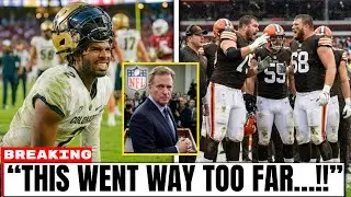 NFL OPENS INTERNAL INVESTIGATION Into Browns O Line Over Shedeur Sanders!