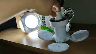 Підвісний ліхтар Solar Emergency Charging Lamp 2029-1, акумуляторна лампа для кемпінгу