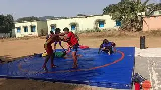 Annual sports wrestling & yoga postures demonstrations 