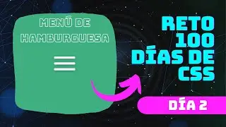 🔵RETO DE 100 DIAS DE PROYECTOS CON CSS | DIA 002 | MENÚ DE 🍔