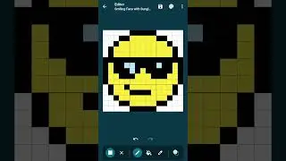 Time lapse of me creating a Nonogram #pixelart #logicpuzzle