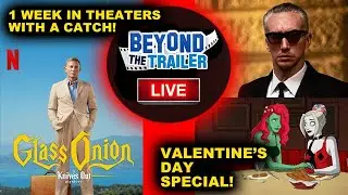 Knives Out 2 Glass Onion Theaters! Harley Quinn Valentine's Day 2023, First Look Adam Driver Ferrari