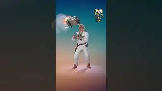 DOC BROWN set in FORTNITE! (Winterfest 2025)