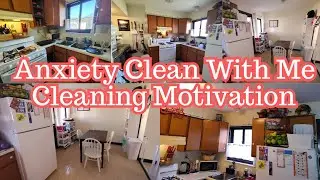 Anxiety Clean With Me | Cleaning Motivation | Homeschool Family | SAHM | Ohio | Clean With Me 