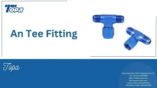 Greatest AN tee fitting-Topa hydraulic fitting
