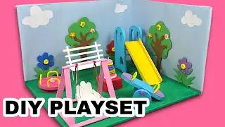 DIY *SCHOOL* PLAYGROUND Set ¡🛝 