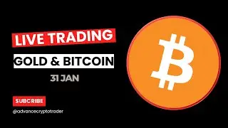 Bitcoin & Gold Live Trading || NY Session Live || 31 JAN || Vivek Yadav