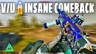 INSANE COMEBACK IN VICTORY UNITE | SR-3M COMPACT GAMEPLAY IN DELTA FORCE MOBILE 
