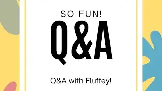 Q&A with Fluffey! #cats
