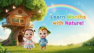 Learn Months of the Year 📅 | Kids Learning Fun | Tiny Stars Learning