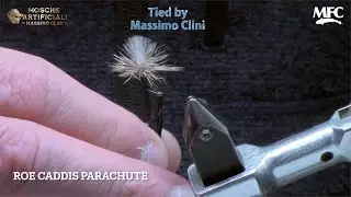 Costruzione Roe Caddis Parachute | La Sedge con Hackle in Capriolo
