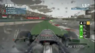 F1 2013 China GP 50% Baufer Esports League Season 1 (The Rain! ARGH!)